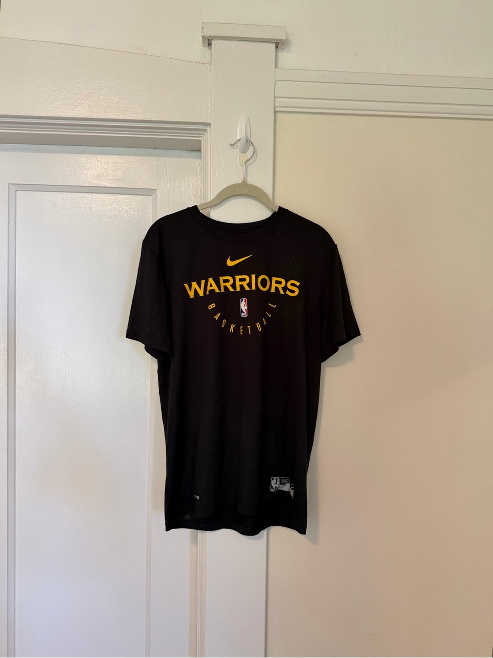 Golden State Warriors Nike Practice Short Sleeve T-Shirt Dri-Fit